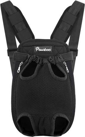 Pawaboo Pet Carrier Backpack - Black - Large