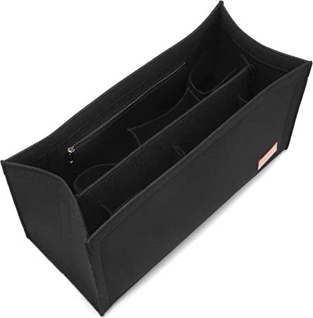 KESOIL Purse Organizer Insert for Handbags, Large, Black