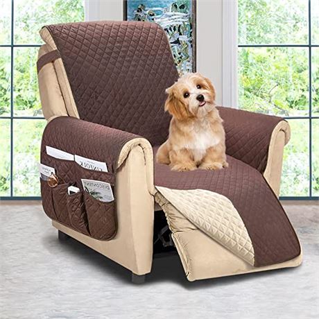 ASHLEYRIVER Reversible Recliner Chair Cover