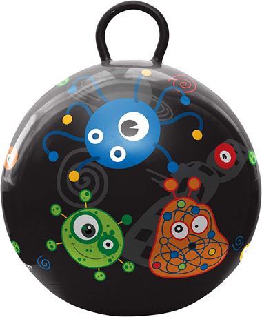 Hedstrom Hopper Bouncing Ball, Monsters, 18"