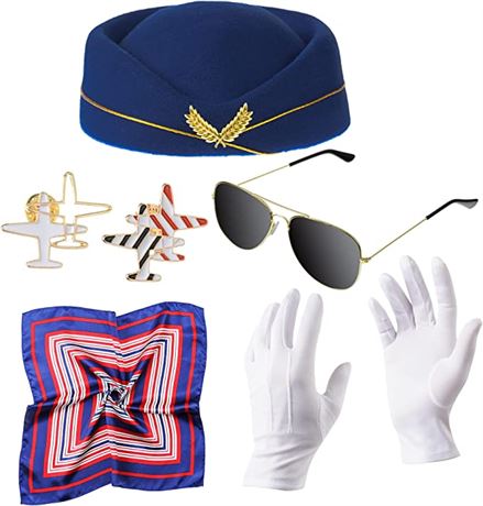 Flight Attendant Costume Accessories women�s Stewardess Costume