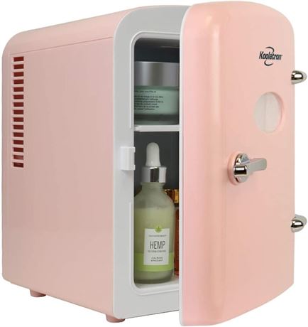 Koolatron 4L Retro Portable Mini Fridge