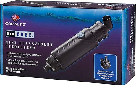 Coralife Biocube Ultraviolet Sterilizer Mini