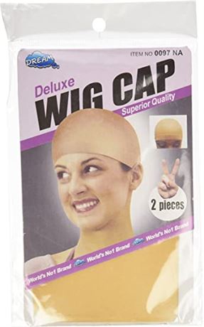 DREAM Deluxe Wig Cap - Beige Nude (2 Piece)