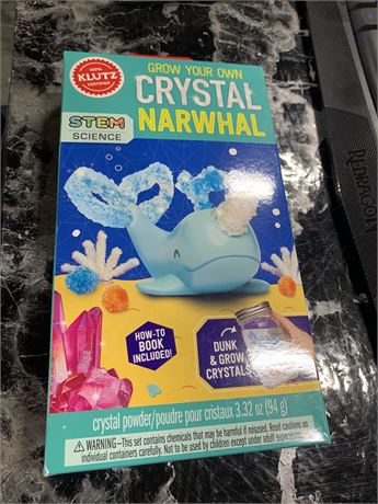 Klutz Crystal Narwhal Craft & Science Kit