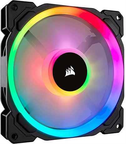 Corsair LL Series LL140 RGB 140mm RGB LED PWM Fan, Single