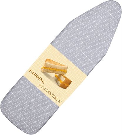 BNDX Ironing Board Cover and Pad 49x18 with Padding Elastic 4 Layers