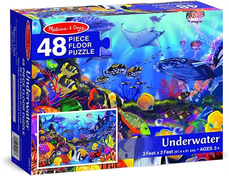 Melissa & Doug Underwater Ocean Floor Puzzle