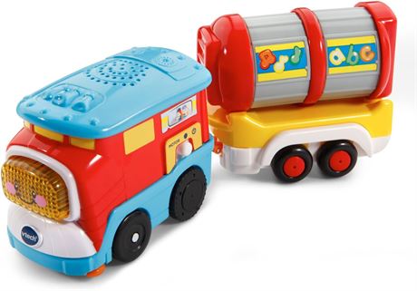 VTech Go! Go! Smart Wheels Freight Train with Tanker Car