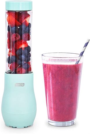 Dash Mighty Mini 10 oz Compact Personal Bottle Blender, Aqua