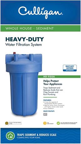 Culligan Hd-950 Filter House Syst