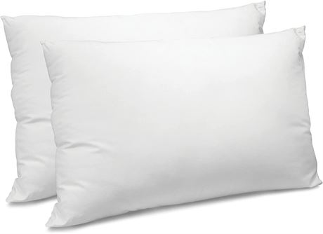 SensorPEDIC, White Basics 100% Cotton (Pack of 2)