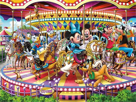 Ceaco - Disney - Carousel - Oversized 300 Piece Jigsaw Puzzle