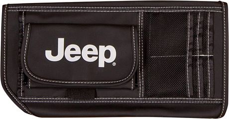 Plasticolor 006196R01 Jeep Logo Car Truck or SUV Sun Visor Organizer