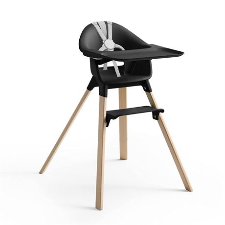 Stokke Clikk High Chair - Midnight Black/Natural