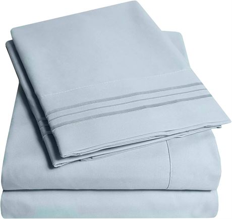 1500 Supreme Collection King Sheet Sets Misty