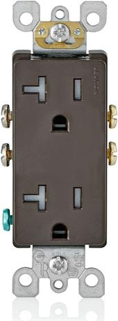 Leviton T5825, 20 Amp, Tamper- Resistant