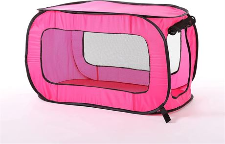 Beatrice Home Fashions Portable, Collapsible, Pop Up Travel Pet Kennel