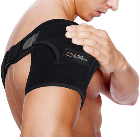 Copper Compression Shoulder Orthopedic Brace