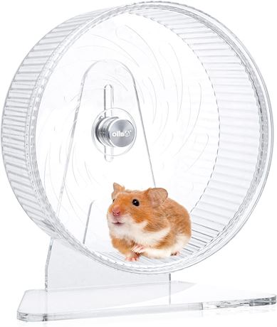 OIIBO Super Silent Hamster Running Wheel, Large Hamster Wheel