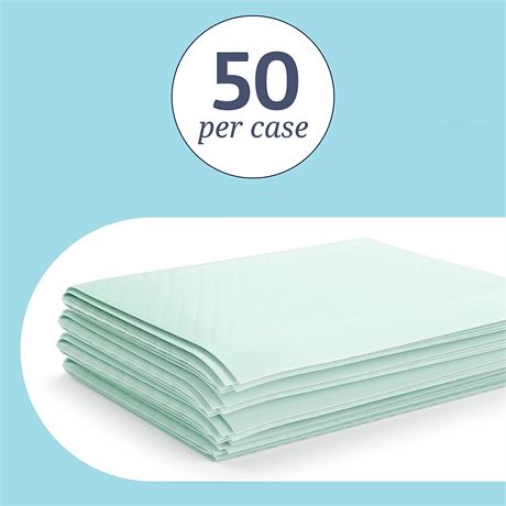 Medline Incontinence Bed Pads 36 x 36 in (50 Count)