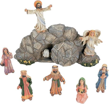 Fun Express Jesus Resurrection, 8 Hand Painted Pieces