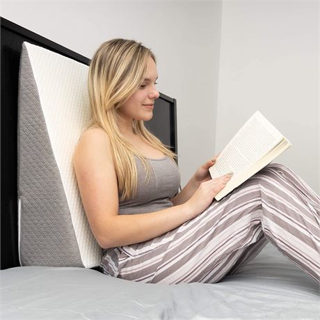 K_lbs Bed Wedge Pillow with Memory Foam Top