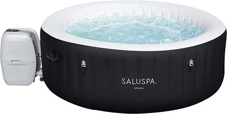 Bestway SaluSpa Miami Inflatable Hot Tub, 4-Person AirJet Spa