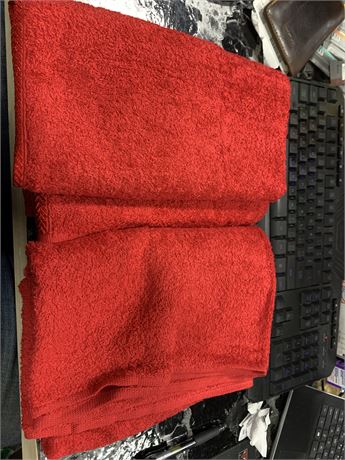 2Pk Red Towels