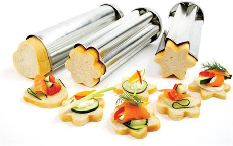 Norpro Tin Canape Bread Molds