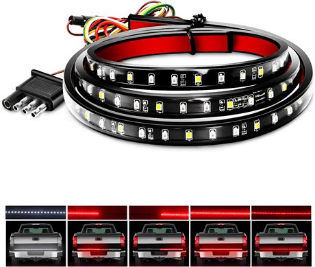 Nilight 48�/49� LED Tailgate Light Strip 90 LED