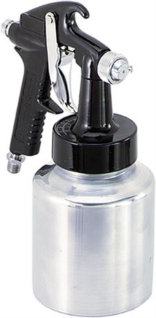 General Purpose Pain Spary Gun with 1-Quart Canister and Fluid Control