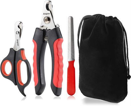 Dog Nail Clippers and Trimmer Set