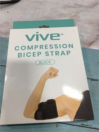 Vive Bicep Brace Compression Sleeve for Tendonitis