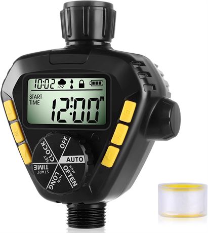 IRRIBIZ Digital Sprinkler Timer with Auto Watering Programming