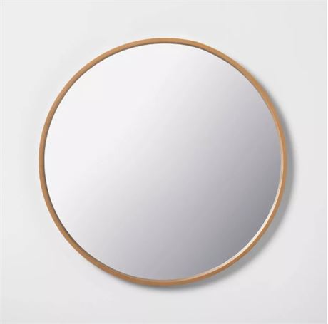 Hearth & Hand with Magnolia 30" Large Round Wall Mirror