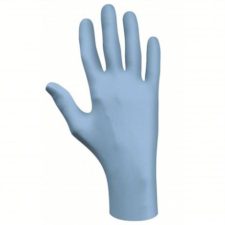 SHOWA Disposable Gloves: Chemical-Resistant/Food-Grade, Med