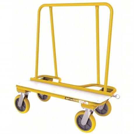 METALTECH Drywall Cart,Weld Frame,Resid,2000 lb.