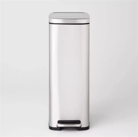 45L Slim Step Trash Can - Brightroom