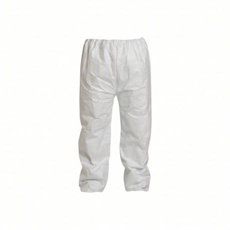 Tyvek Pants with Elastic Waist Open Ankles X-Large