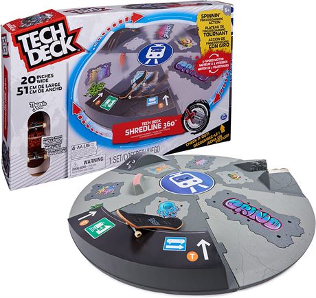 Tech Deck Shredline 360 (Turntable)