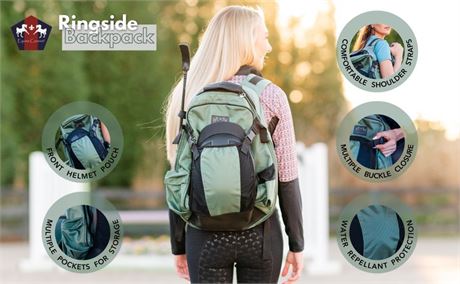 EQUINE COUTURE RINGSIDE BACKPACK