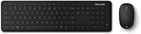 Microsoft Bluetooth Desktop - Matte Black. Slim, Compact, Wireless