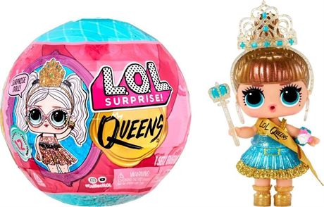 L.O.L. Surprise! Queens Dolls B.B.s Fashion Doll, 3 Pack