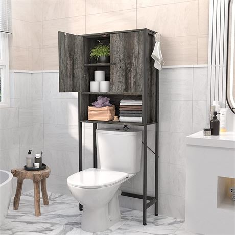 Ecoprsio Over-The-Toilet Storage Cabinet Rack