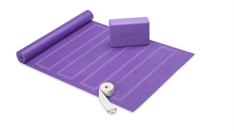 Gaiam Yoga for Beginners Kit (Set of 2)