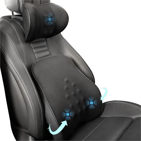 FANRUIQI Car Headrest/Lumbar Support Pillow