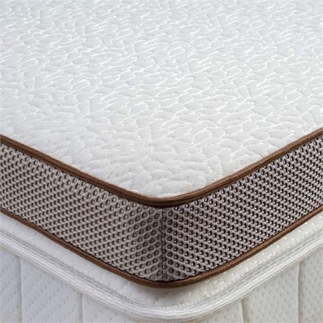 BedStory 3 Inch Memory Foam Mattress Topper