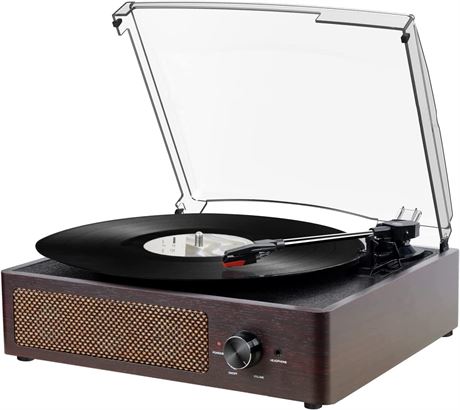 Vinyl Record Player Turntable, Retro Record Player