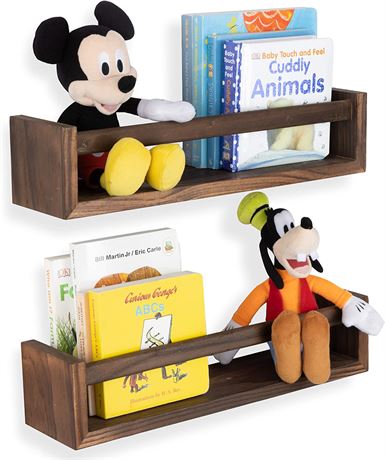 Wallniture Utah Wall Mount Kids Bookshelf